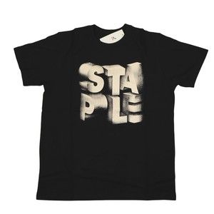 Staple pigeon t-shirt , short sleeve/ black color/ front graphic tee